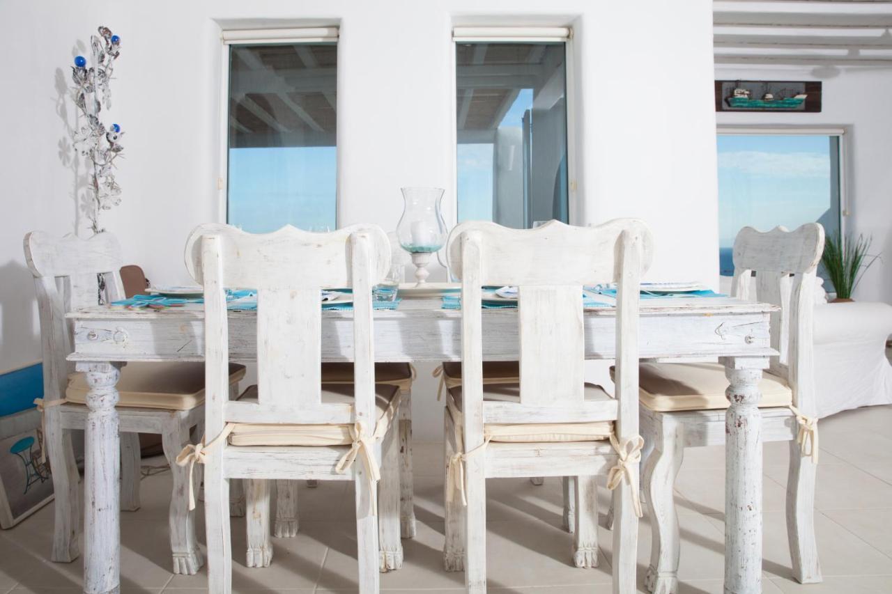 3 Bedroom Cycladic Villa Lia Kalafatis Exterior foto