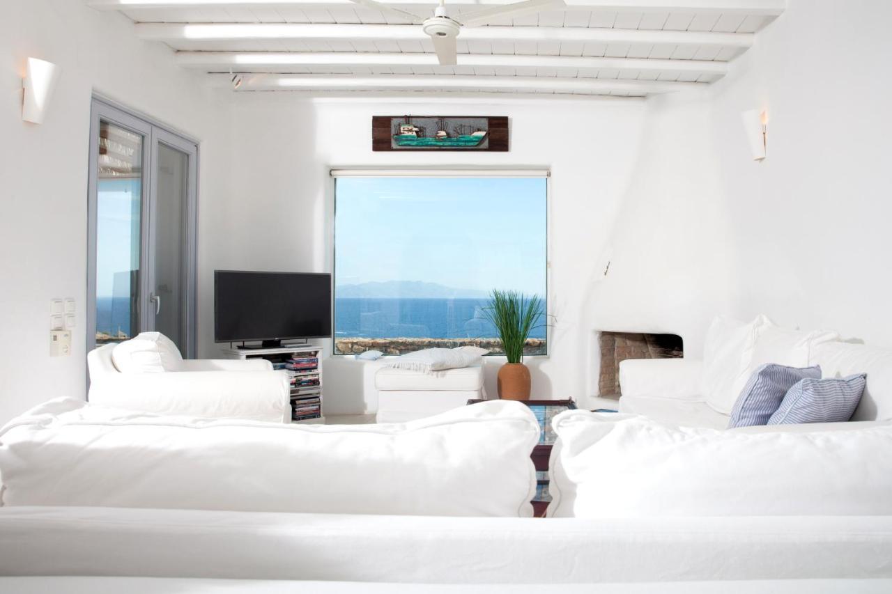 3 Bedroom Cycladic Villa Lia Kalafatis Exterior foto